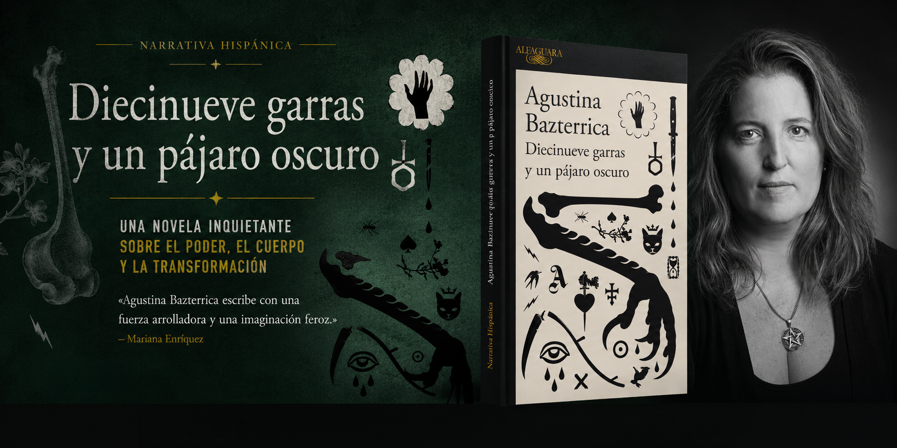 Diecinueve Garras y un Pájaro Oscuro: cuando la poesía muerde con fuerza propia