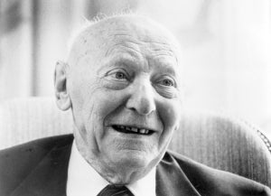Foto de Isaac Bashevis Singer