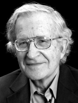 Foto de Noam Chomsky