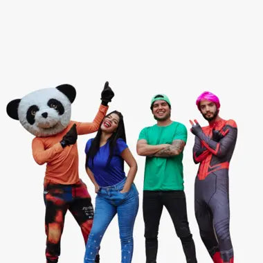 Foto de Yolo, Mariana, Nando, Panda