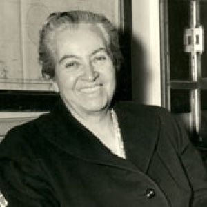 Foto de Gabriela Mistral