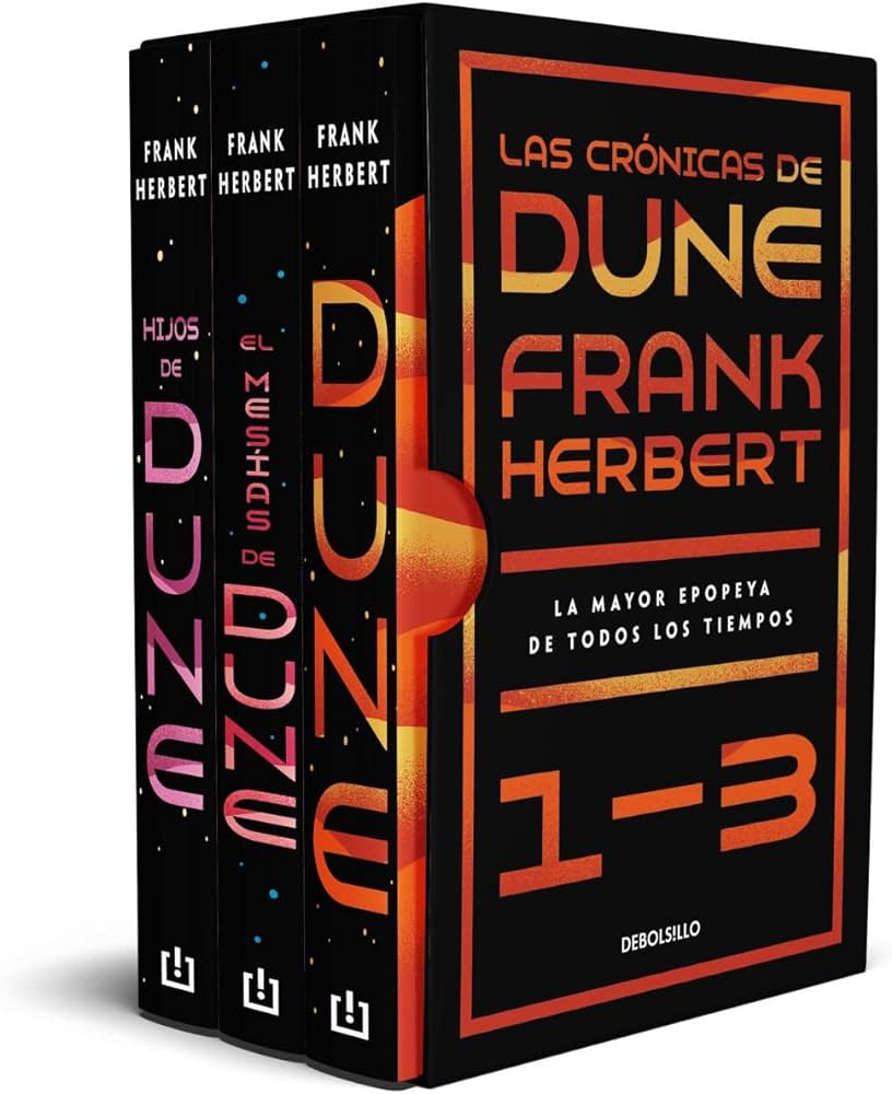 DUNE (estuche con: Dune | El mesías de Dune | Hijos de Dune)