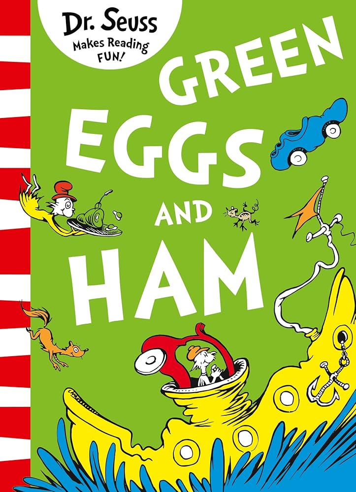 Green Eggs and Ham [Paperback] DR. SEUSS cover image