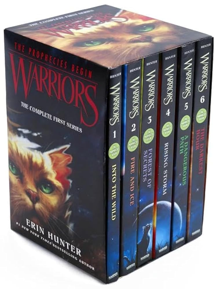 Warriors Box Set: Volumes 1 to 6: The Complete First Series (Warriors: The Prophecies Begin) cover image