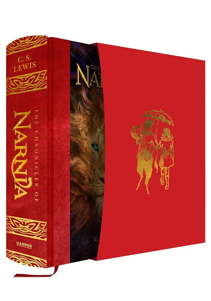 The Chronicles of Narnia 7-in-1 Deluxe Hardcover Slipcase cover image