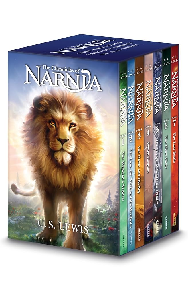 The Chronicles of Narnia Box Set (Books 1 to 7): The Classic Fantasy Adventure Series (Official Edition) cover image