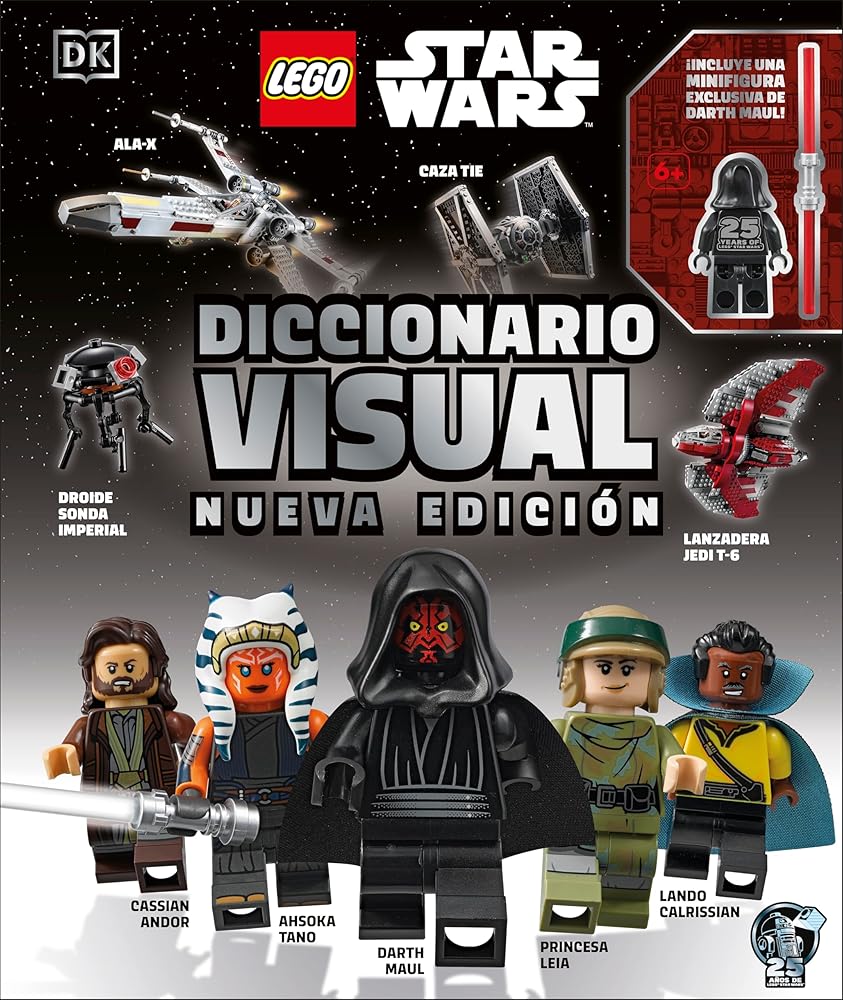 LEGO® Star Wars Diccionario visual. Nueva edición: Incluye una minifigura exclusiva de Darth Maul cover image