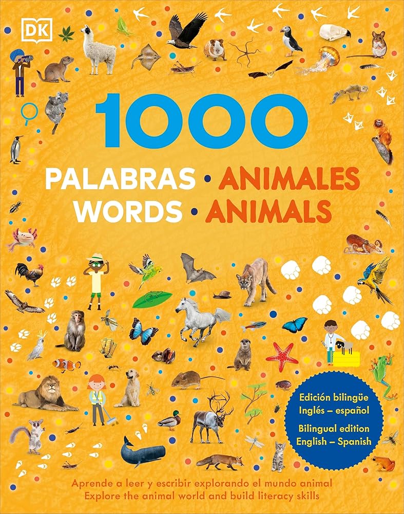1000 palabras: Animales / 1000 Words: Animals: Aprende vocabulario en inglés y español cover image