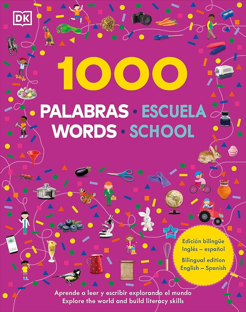 1000 palabras: Escuela / 1000 Words: School: Aprende vocabulario en inglés y español cover image