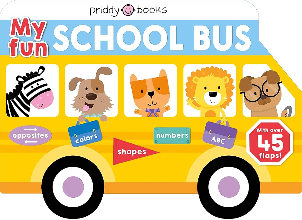My Fun Flap Book: My Fun School Bus cover image