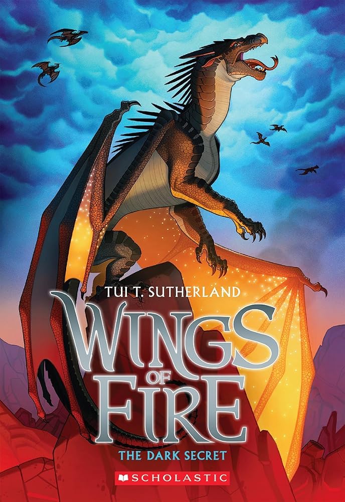 The Dark Secret (Wings of Fire #4) cover image