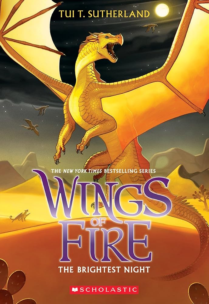 The Brightest Night (Wings of Fire #5) cover image