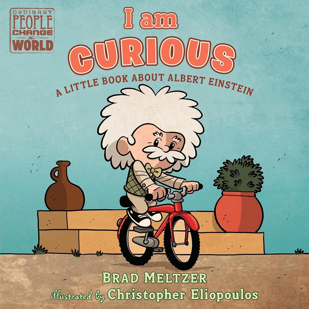 I am Curious: A Little Book About Albert Einstein (Ordinary People Change the World) cover image