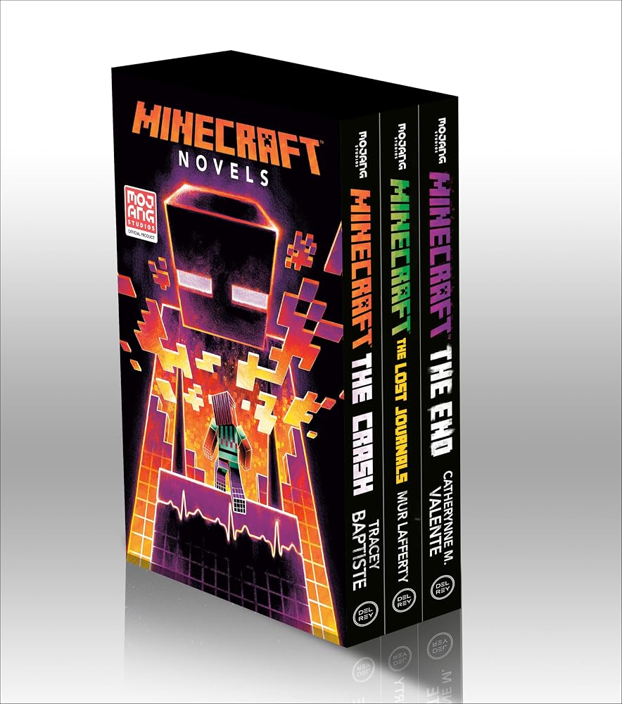 Minecraft Novels 3-Book Boxed: Minecraft: The Crash, The Lost Journals, The End cover image