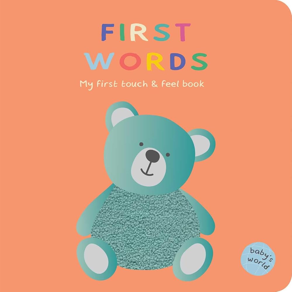 First Words: My First Touch & Feel Book: Board Book with Touch and Feel Elements (Baby's World) cover image
