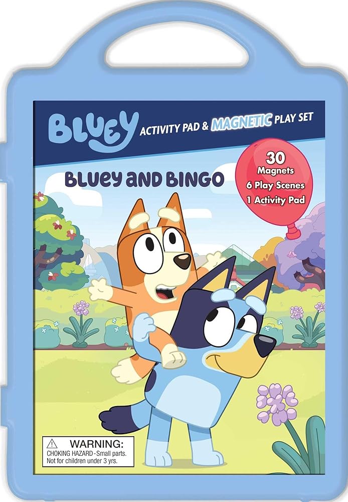 Bluey: Bluey and Bingo (Magnetic Play Set) cover image