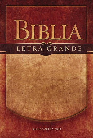 Biblia Letra Grande RV 1909 (Spanish Edition)