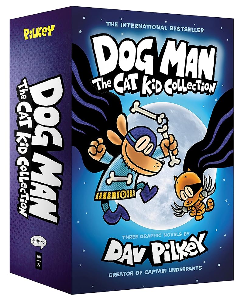 Dog Man: The Cat Kid Collection: From the Creator of Captain Underpants (Dog Man #4-6 Box Set) cover image