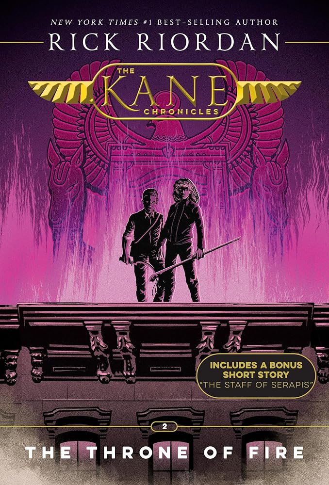 Kane Chronicles, The, Book Two: Throne of Fire, The-Kane Chronicles, The, Book Two cover image