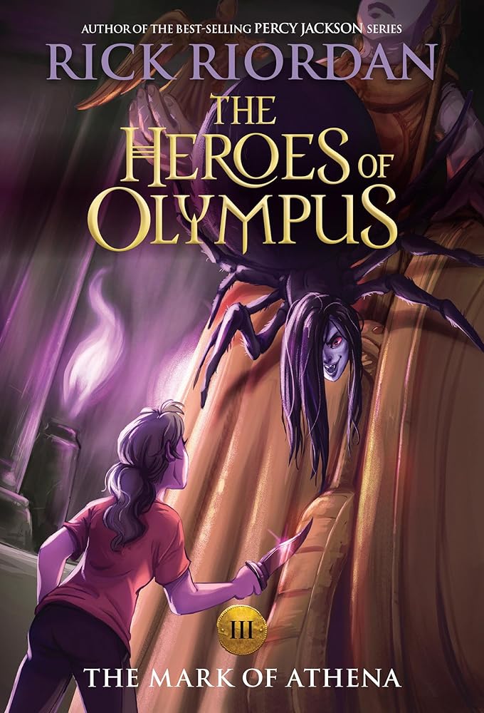 Heroes of Olympus, The Book Three: Mark of Athena, The-(new cover) (The Heroes of Olympus) cover image