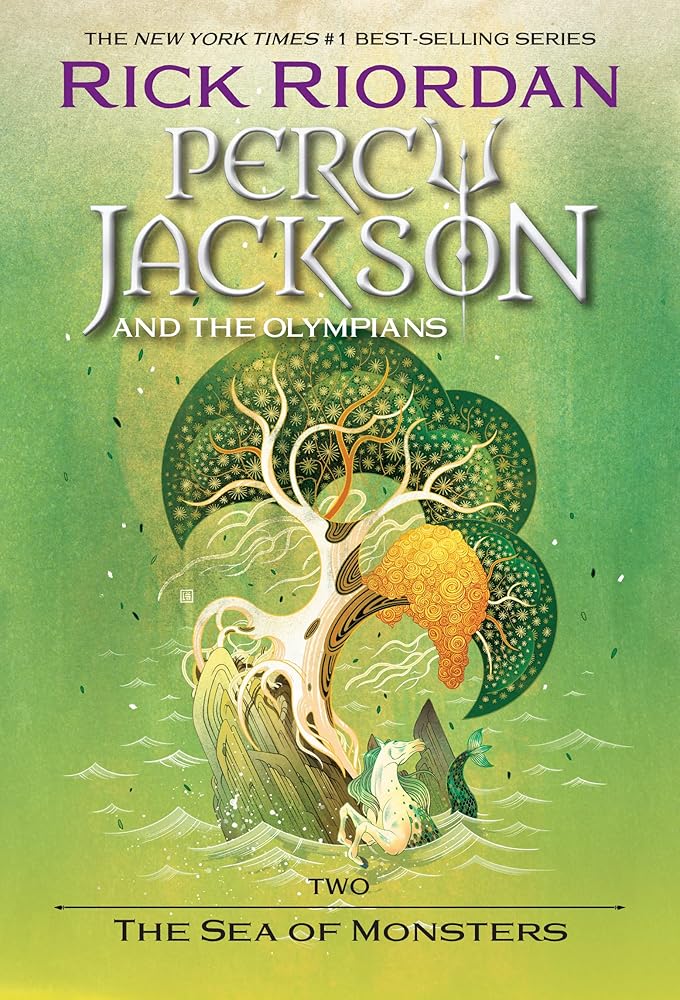 Percy Jackson and the Olympians, Book Two: The Sea of Monsters (Percy Jackson & the Olympians) cover image