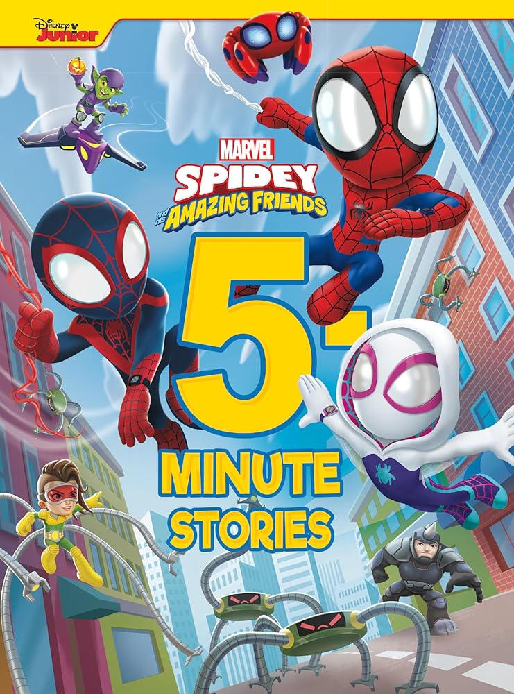 5-Minute Spidey and His Amazing Friends Stories (5-Minute Stories) cover image