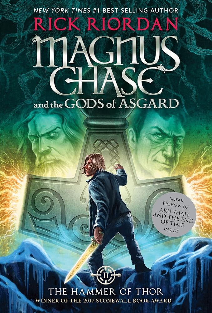 Magnus Chase and the Gods of Asgard, Book 2: Hammer of Thor, The cover image