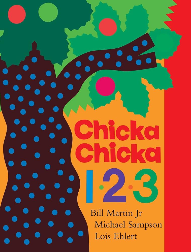 Chicka Chicka 1, 2, 3: Oversized Lap Board Book cover image