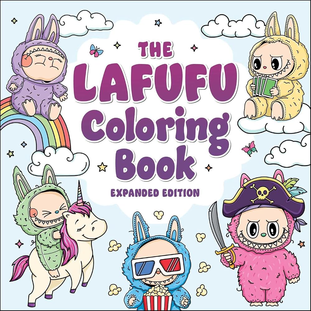 The Lafufu Coloring Book: Expanded Edition (Lafufu Activity Books) cover image