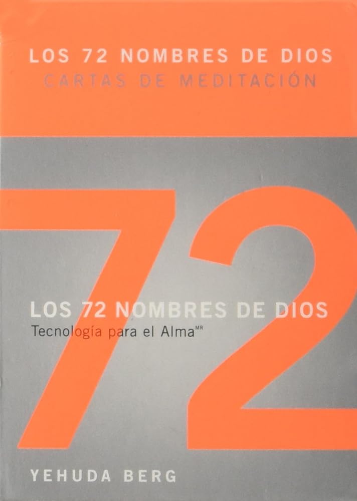 Los 72 Nombres de Dios. Baraja de Meditacion. (Spanish Edition)