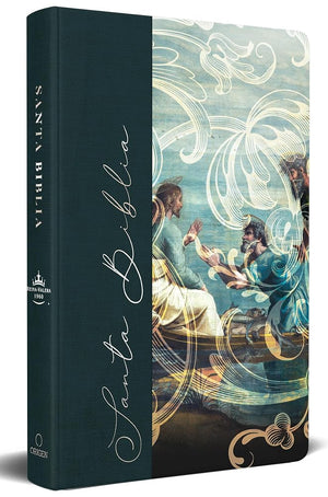Biblia RVR 1960 letra grande, manual, tapa dura de tela Pescador de hombres / Spanish Bible RVR 1960 Handy Size Large Print Hardcover Cloth Fishers of Men (Spanish Edition)