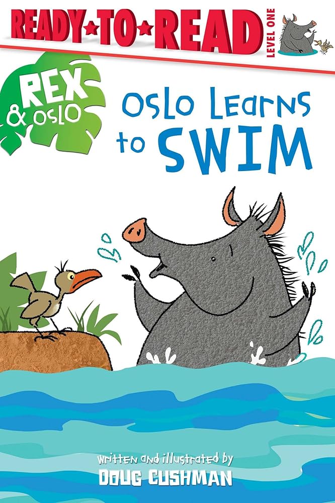 Oslo Learns to Swim: Ready-to-Read Level 1 (Rex & Oslo) cover image