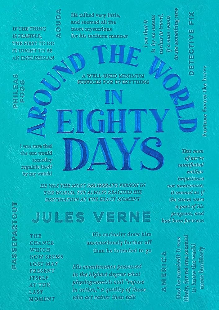 Around the World in Eighty Days (Word Cloud Classics) cover image