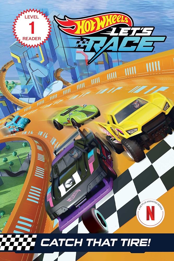 Hot Wheels Let's Race: Catch that Tire! (Mattel Reader, Level 1) cover image