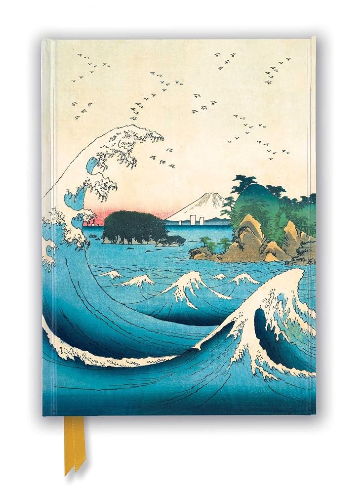Hiroshige II: The Seven-Mile Beach in Sagami Province (Foiled Journal) (Flame Tree Notebooks) cover image