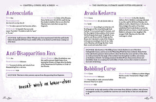 The Unofficial Ultimate Harry Potter Spellbook: A complete reference guide to every spell in the realm of wizards and witches (The Unofficial Harry Potter Reference Library)