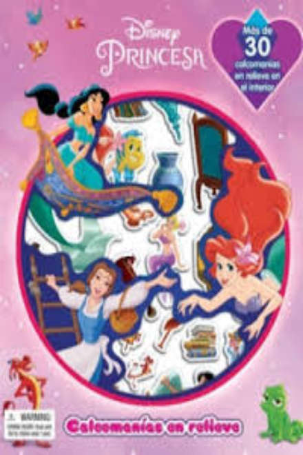 Calcomanias-Disney Princesas