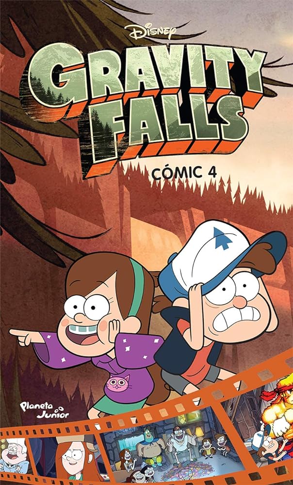 Gravity Falls. Cómic 4 (English and Spanish Edition)
