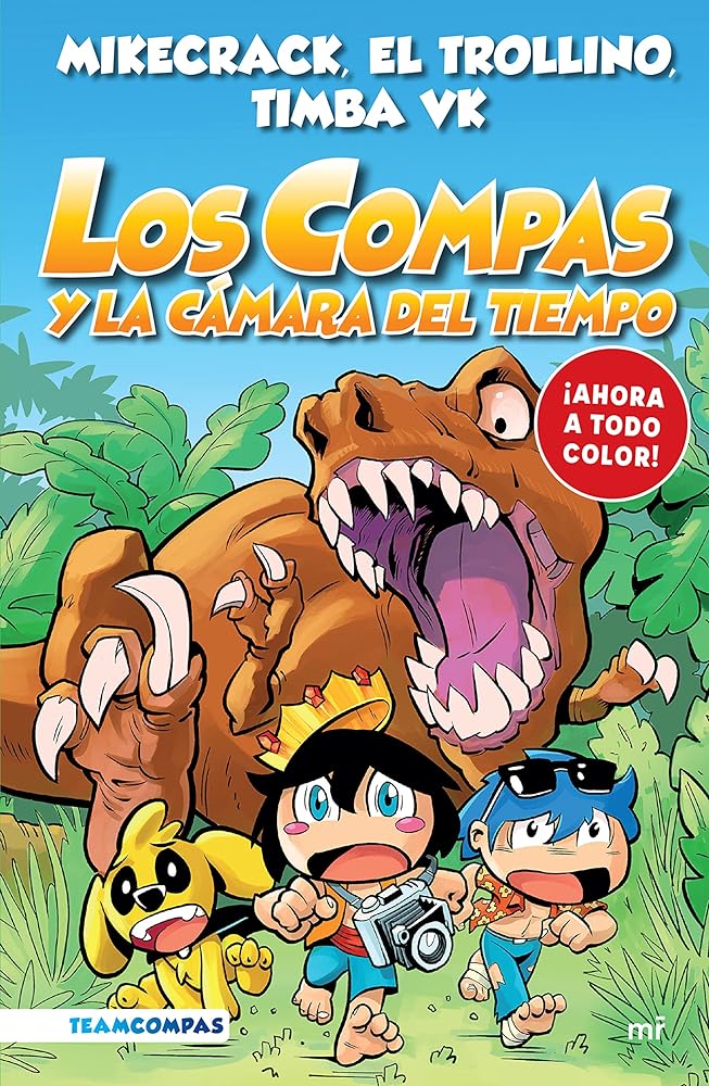 Compas 3. Los Compas y la cámara del tiempo (edición a color) (Spanish Edition)