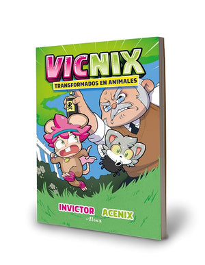 Vicnix transformados en animales (Invictor y Acenix 4)