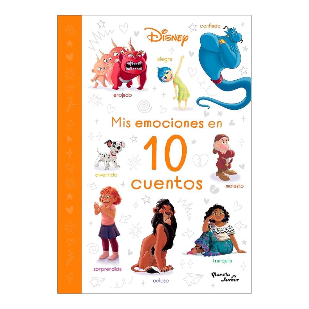 Disney. Mis emociones en 10 cuentos cover image