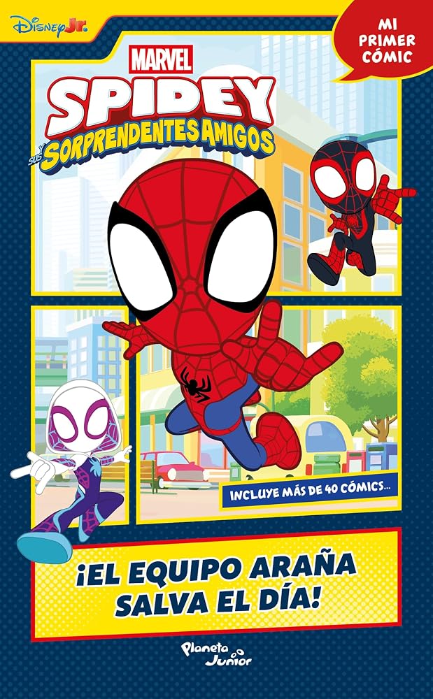 Spidey y sus sorprendentes amigos. ¡El Equipo Araña salva el día! cover image