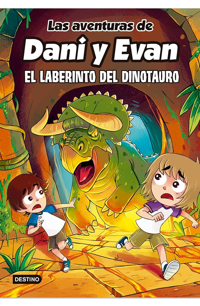 Las aventuras de Dani y Evan 12. El laberinto del dinotauro cover image