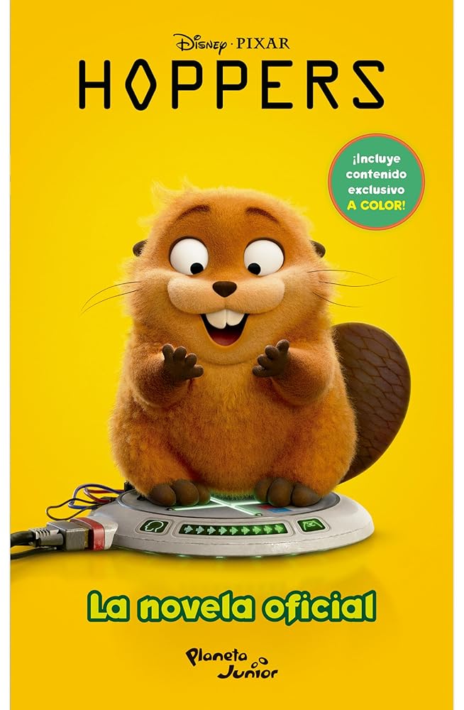 Hoppers. La novela cover image