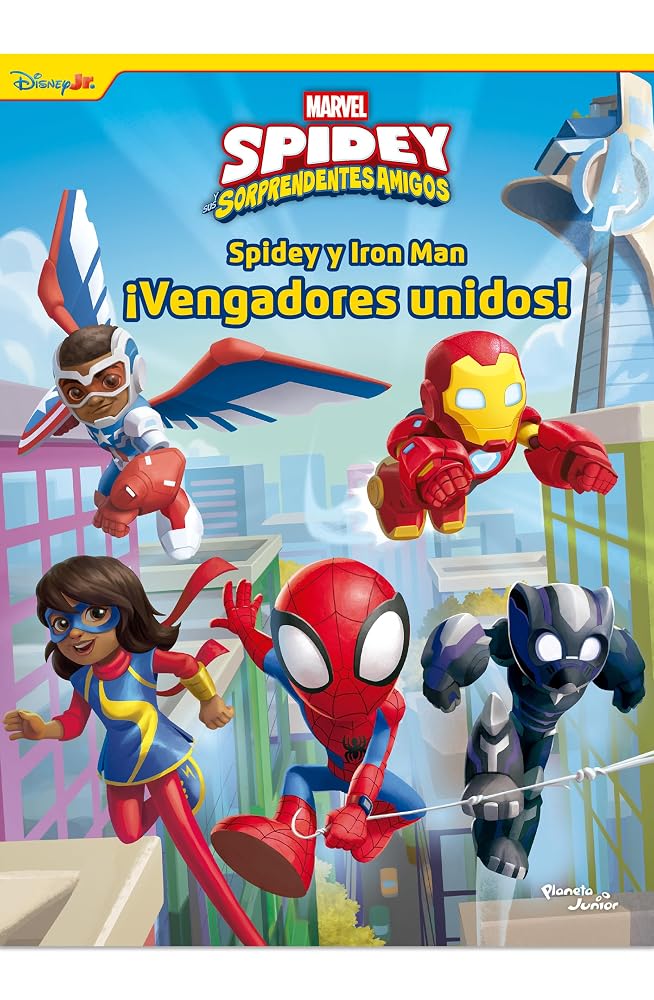Spidey y sus sorprendentes amigos. Spidey y Iron Man. ¡Vengadores unidos! cover image