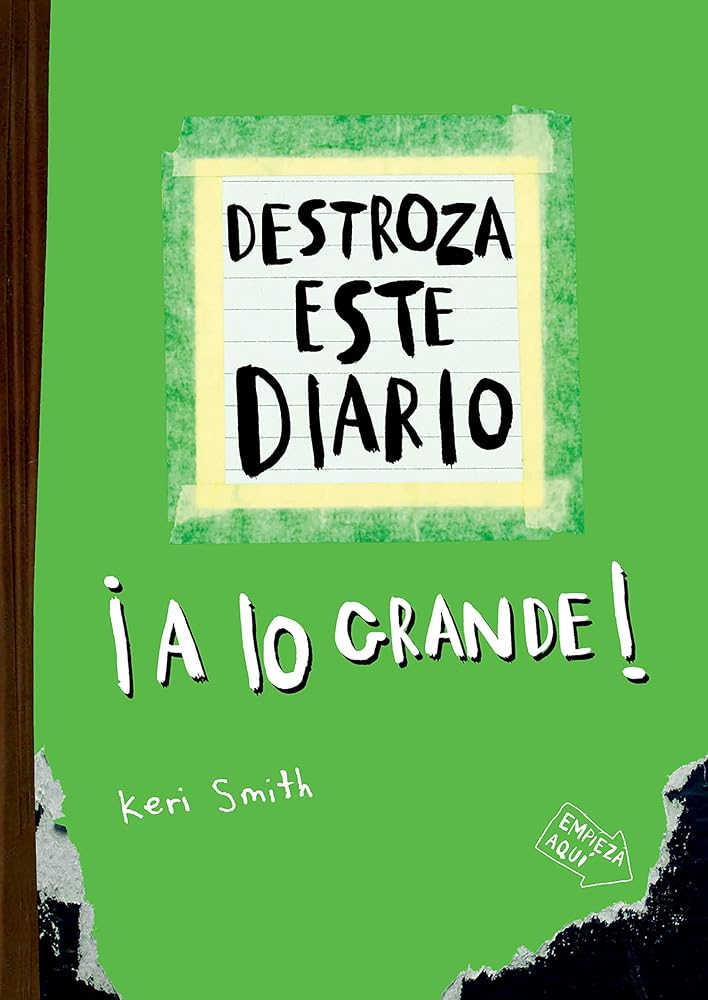Destroza este diario. A lo grande - Verde flúor cover image