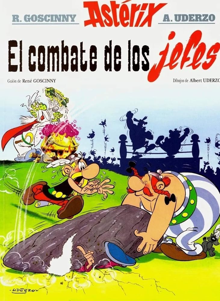 Asterix El Combate De Los Jefes