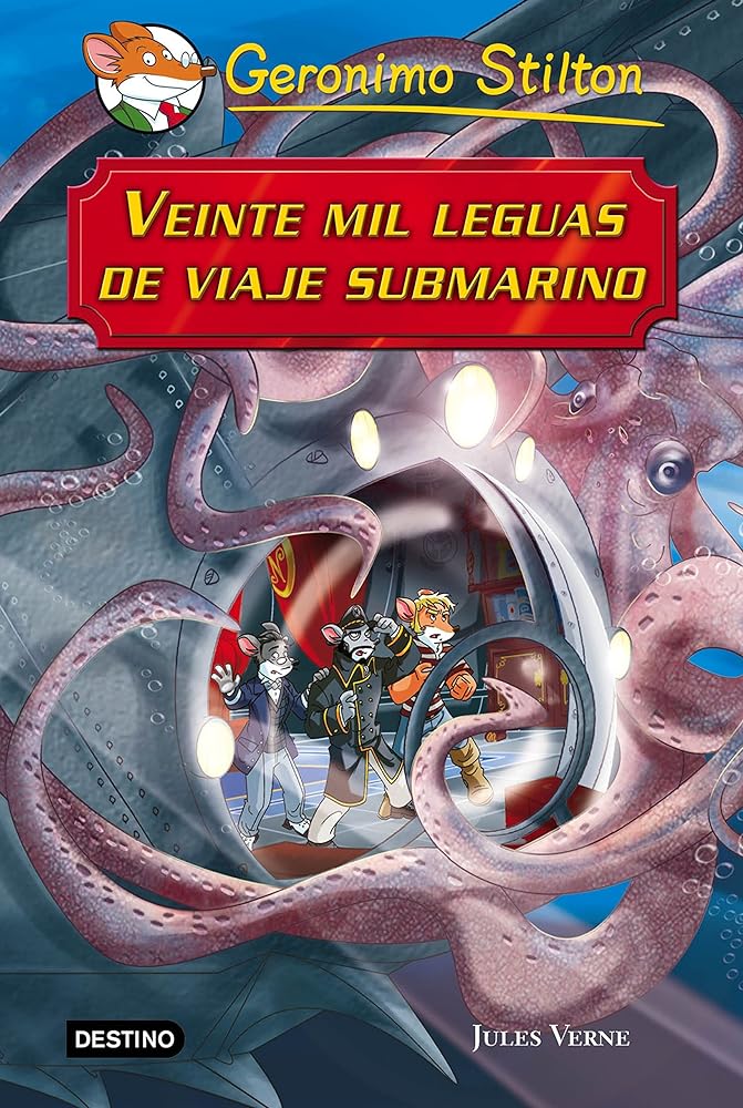 Veinte mil leguas de viaje submarino: Grandes Historias (Grandes historias Stilton)