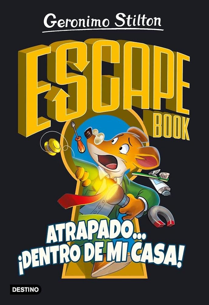 Escape book. Atrapado... ¡dentro de mi casa! (Geronimo Stilton) cover image