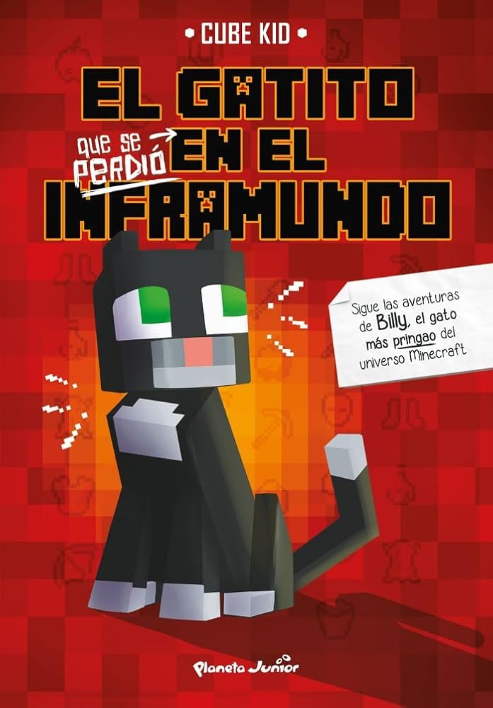 El gatito que se perdió en el Inframundo (Minecraft) cover image